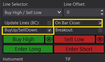 Buy Up / Sell Down